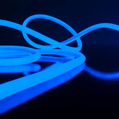 Круглый гибкий неон NeonMos LED D16 синий