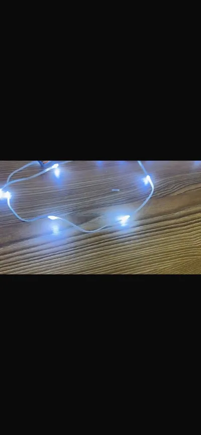 Светодиодная гирлянда для кустов и деревьев SMD клип-лайт мини NeonMos 24V Белая холодная