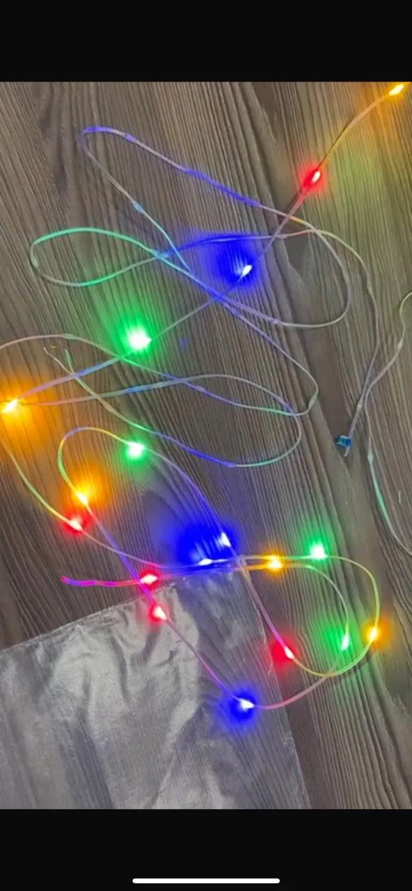 Светодиодная гирлянда для кустов и деревьев SMD клип-лайт мини NeonMos 24V RGBY