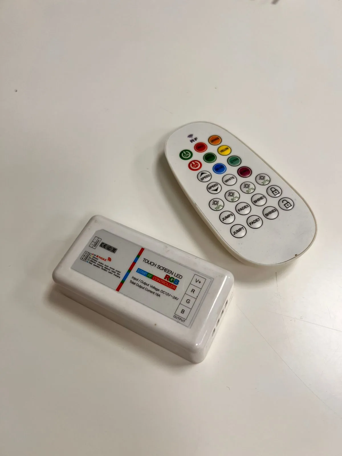 Контроллер КР-304 RGB ip20 управление пультом