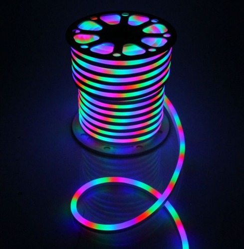 Гибкий неон LED Neon 15х25 RGB - разноцветный